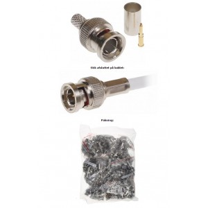 Stik BNC Crimp RG59